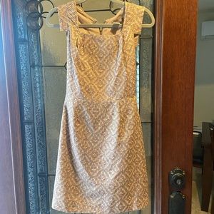 Mini formal multicolored dress